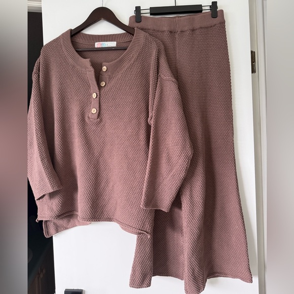 Free People Dresses & Skirts - Free People Hailee Sweater Set